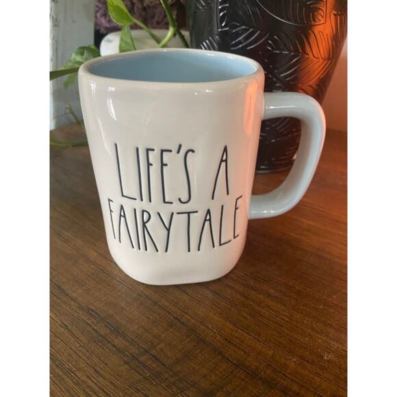 Rae Dunn Disney Princess Cinderella Life’s a Fairytale Coffee Mug - Picture 1 of 7